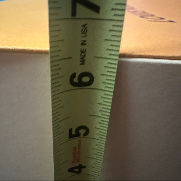 Louis Vuitton Original Orange Storage Box 18x14.5x6.5 inches blue lettering - Picture 8 of 8